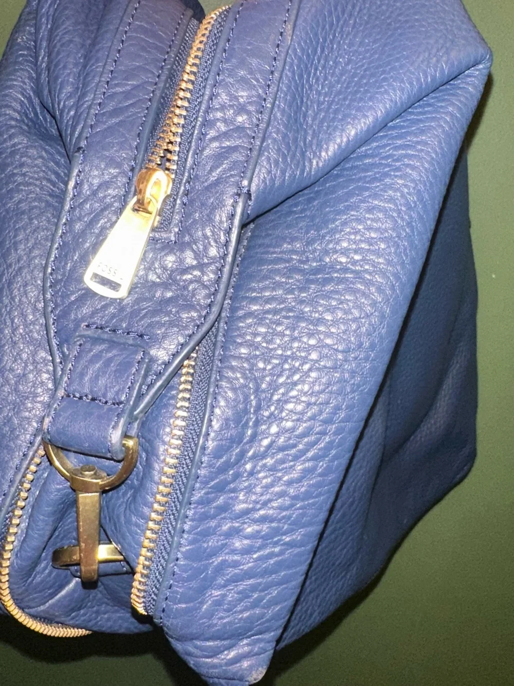 Fossil Preston Satchel Retro Leather Bag ZB6605
